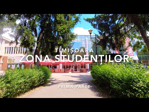 Zona Studentilor Timisoara - Romania - Students Area - Strada Cluj - Aleea Studentilor