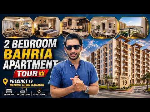 2 Bedroom Bahria Apartment Tour | Precinct 19 Bahria Town Karachi
