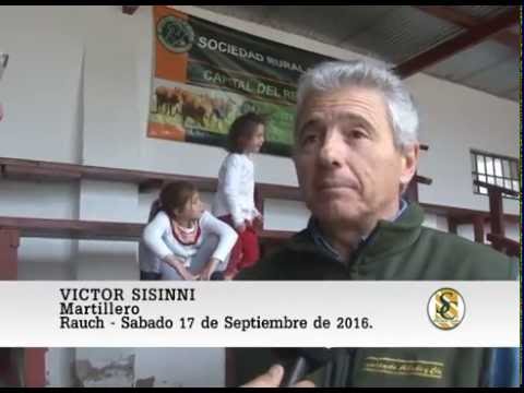17-09-16 Nota Victor Sisinni - Cabaña Los Zorzales e Invitados - Rauch.
