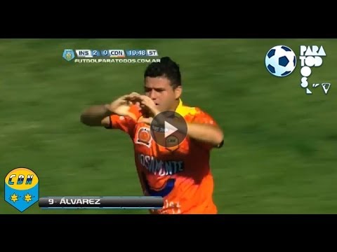 Gol de Álvarez. Instituto 2 Crucero 1. Fecha 15. Torneo Primera B Nacional. Fútbol Para Todos