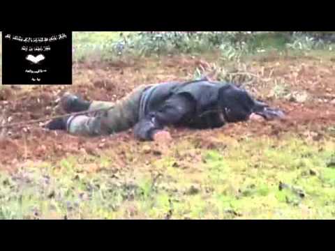 عمليه نوعية لكتيبة الزبير بن العوام لسحب جثمان محمد حيان اليوسف في ريف حماة