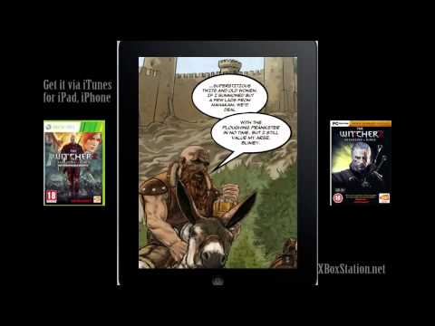 The Witcher 2 Interactive Comic Book IOS