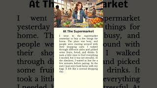 Supermarket #english #storytime #reading #englishspeaking #englishlearning #shorts #shortsvideo
