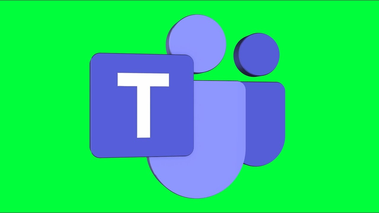 Microsoft Teams Green Screen Logo Loop Chroma Animation