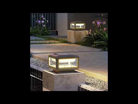 Modern outdoor pier mount lights