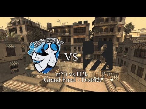 CoD4 ProMod - mYinsanity vs H2k - District.Prague Final (Map one)