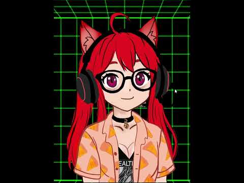 Testing out my png tuber's jiggle physics- Shes brand new yall