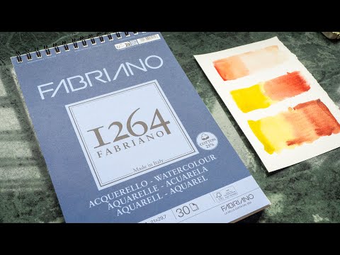 Fabriano 1264 Watercolour Paper (review): Good and Bad
