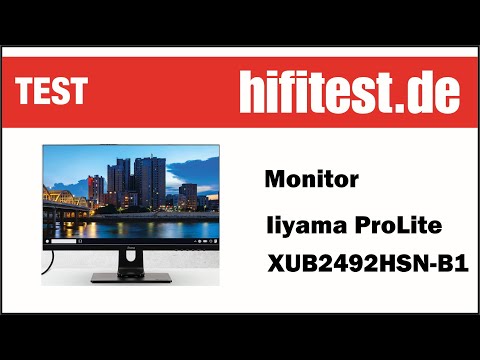 Testbericht: Monitor Iiyama ProLite XUB2492HSN-B1