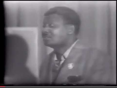 Herbert Chitepo speaking at the National Press Club of Australia in 1973