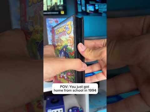 POV: You just got home from school in 1994 #sega #nostalgia #shorts