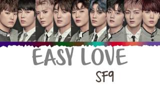 SF9 – Easy Love (쉽다) Lyrics [Color Coded_Han_Rom_Eng]
