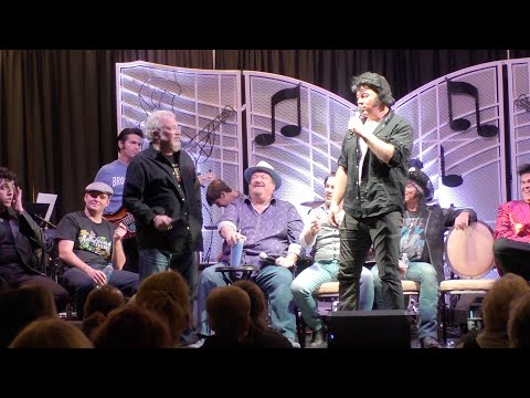 David Lee, Tom Brown  JL&F Spring 3/31/22 AfterParty Clip 9 - video by Susan Quinn Sand