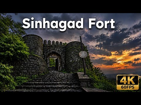 Sinhagad Fort Pune in 4K | The Legendary Fort of Maharashtra | Travel Vlog |Explorift