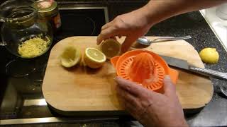 Tee mit Ingwer Zitrone zum Abnehmen, stärkt Abwehrkräfte gegen Grippe und Erkältung