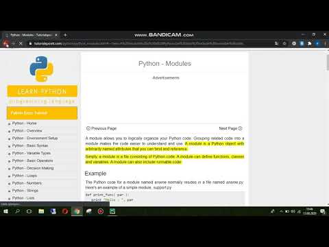 Python Dersleri 10 - Modüller ve Kullanımı