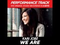 Kari Jobe - We Are (Instrumental W/BGV) 