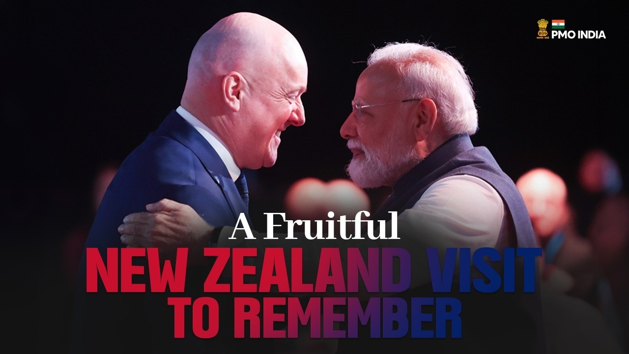 Unmissable Highlights from PM Modi’s New Zealand Visit