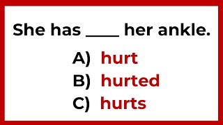 English Grammar Test | Can You Ace This Quiz with 100%?