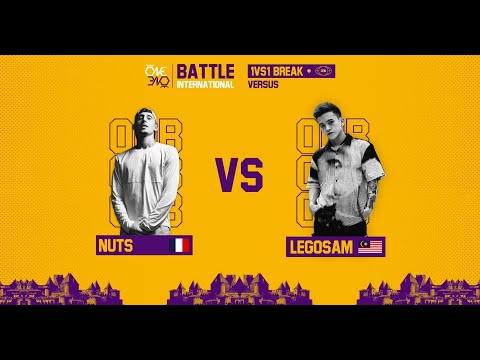 NUTS VS LEGO SAM | QUARTER FINAL | ONE-ONE BATTLE INTERNATIONAL 2022