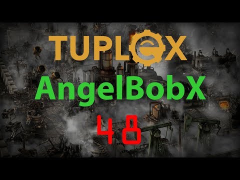 Factorio AngelBobX Let's Play #48 - Mineral sludge crystallization