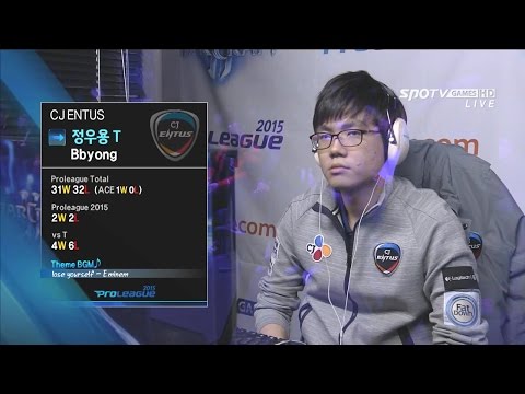[SPL2015] MarineKing(MVP) vs Bbyong(CJ) Set1 Foxtrot Labs -EsportsTV, SPL2015