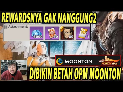 🔥🔥HARI KE 3 OPM MOONTON!! SSR ATOMIC DI KASIH GRATISAN, DM & TICKET!! - ONE PUNCH MAN:The Strongest