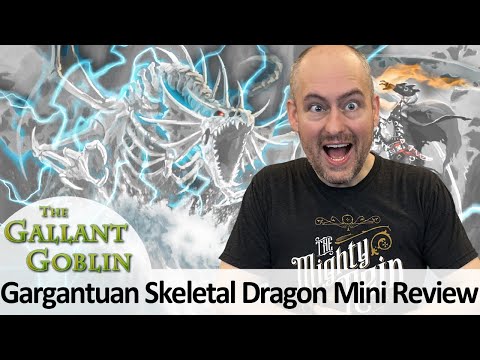 Gargantuan Skeletal Dragon Premium Figure - Skull & Shackles - Pathfinder Battles