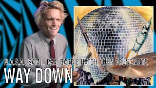 N.A.S.A., Sam i, RZA, Barbie Hatch, John Frusciante - Way Down | Office Drummer [First Time Hearing]