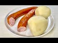 If You Have Kielbasa Sausage and Potatoes at Home! Make This Quick and Super Easy Dinner Recipe!