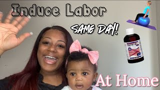 Induce labor FAST AT HOME | Baby Update