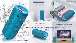 Ortizan X10 Portable Bluetooth Speaker 24W TWS REVIEW