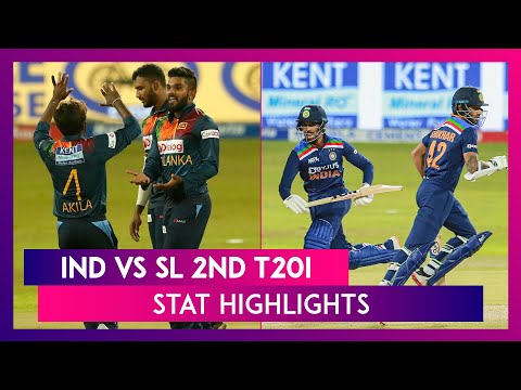 IND vs SL 2nd T20I Stat Highlights: Sri Lanka Level Series With Four Wicket Win