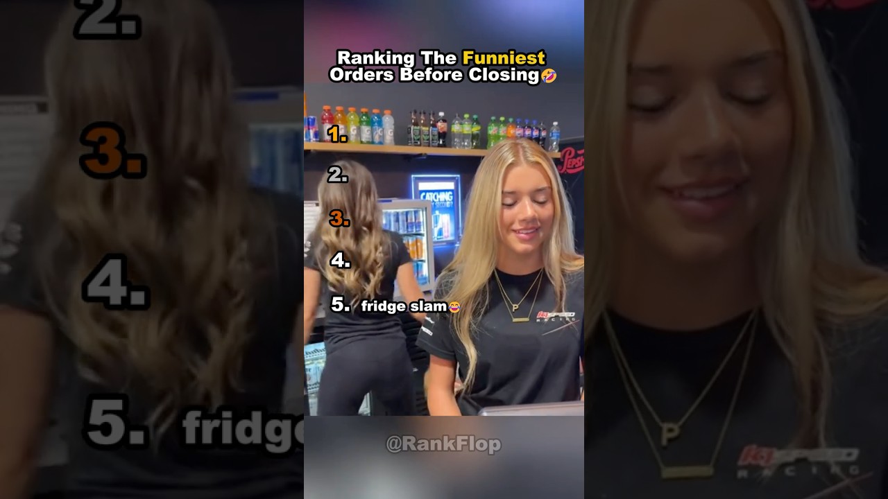 Ranking The Funniest Orders Before Closing 🤣