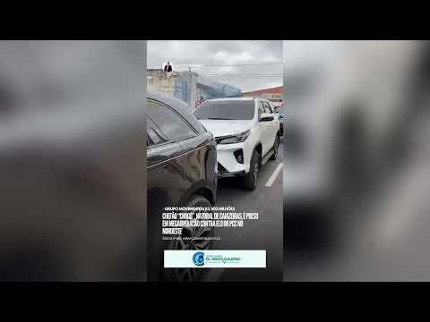 Chefão “Chocó”, natural de Cajazeiras, é preso em megaoperação contra elo do PCC no Nordeste