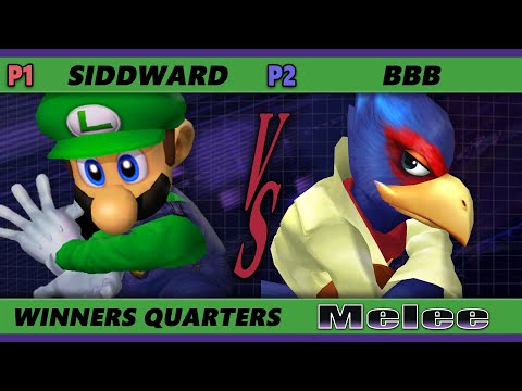 S@X 390 Online Winners Quarters - Siddward (Luigi) Vs. BBB (Falco) Smash Melee - SSBM