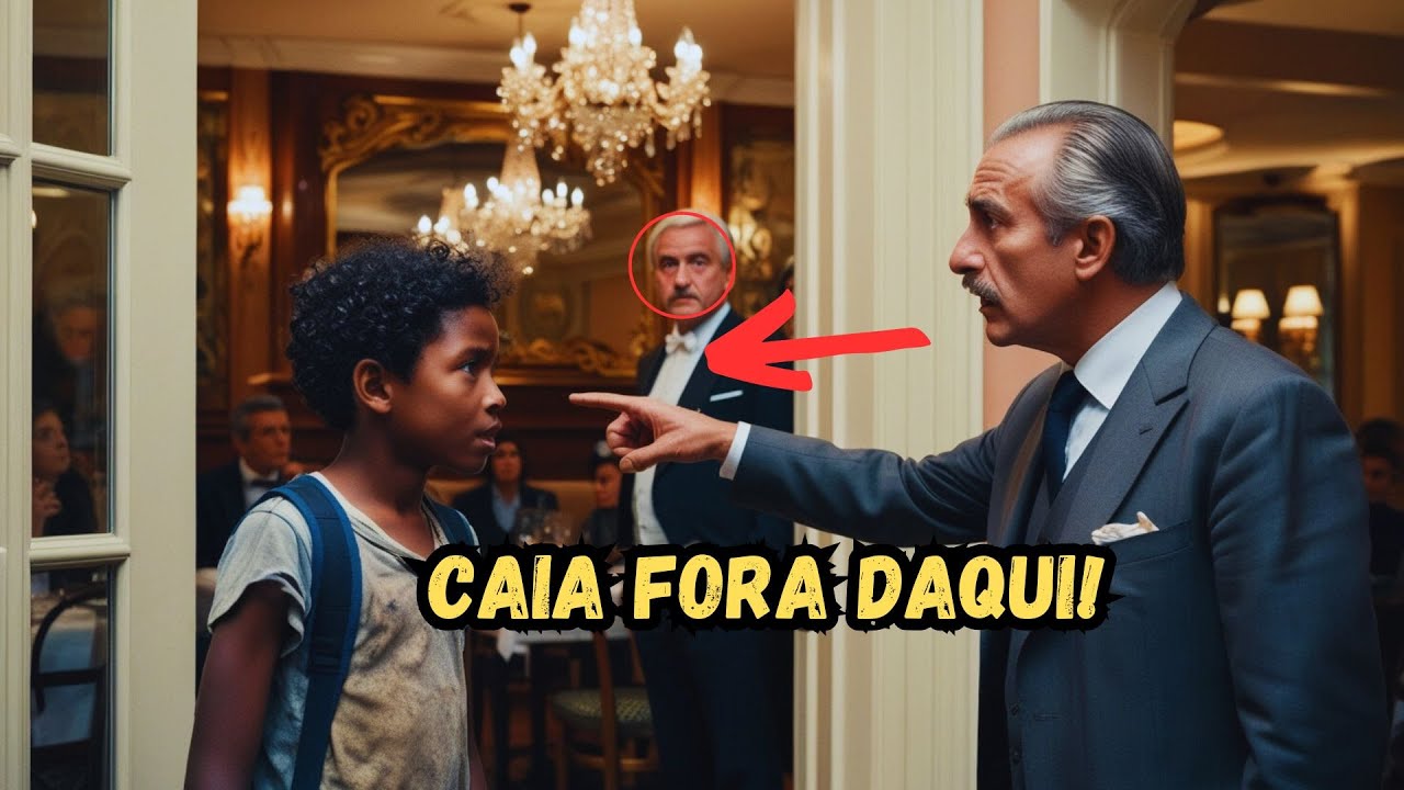 Proprietário racista nega comida a menino negro, sem saber que salvou sua filha momentos antes