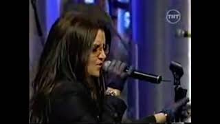 Lisa Marie Presley singing &#39;Thanx&#39; at the Nascar Awards.