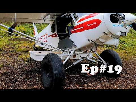 Hauling Doors and Windows to the Alaska Glacier Hut