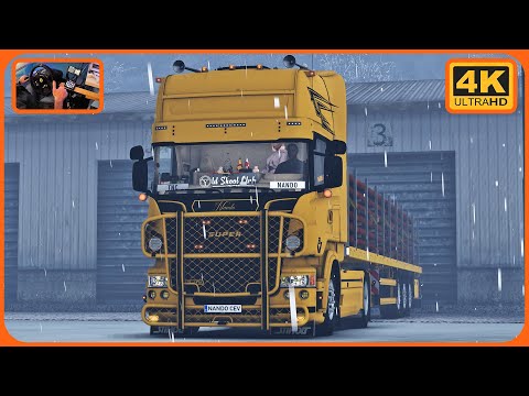 [TS-PC] ETS2 4K | PROMODS | SCANIA R500 V8 (OPEN PIPE) | VERONA 🇮🇹 - METZ 🇫🇷