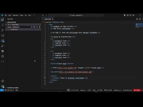 Aula 04 - Atributos em HTML - Curso de HTML e CSS gratuito