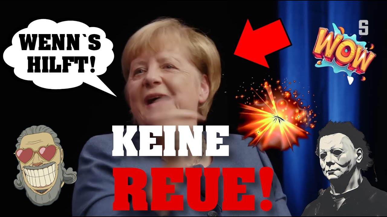 MERKELS eiskalter AUFTRITT: „Wenn`s hilft, bin ich eben SCHULD!“ 💥⚡️
