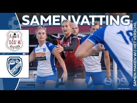 DOS’46 LAAT KORFBAL LEAGUE NIVEAU ZIEN TEGEN WIT-BLAUW | Samenvatting DOS'46 1 - Wit-Blauw 1