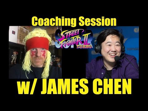 STREET FIGHTER 2 training session with JAMES CHEN!