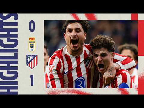 Real Oviedo 0-1 Atlético de Madrid | ⚽ Julián Alvarez | RESUMEN, LaLiga - J26