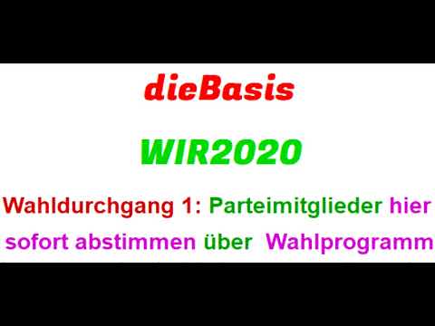 Sucharit Bhakdi Reiner Fuellmich Bodo Schiffmann Claus Köhnlein WIR2020 dieBasis Gerd Reuther ERosen