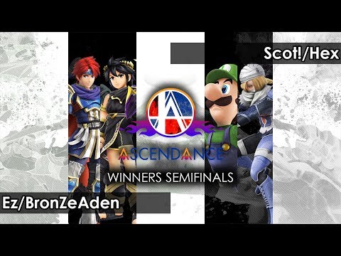 Smash 4: BronZeAden/Ez  V Scot!/Hex - Ascendance 83 Tournament SSB4