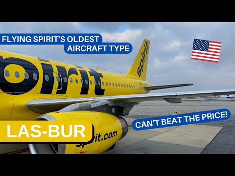 TRIP REPORT | Spirit A319 (ECONOMY) | Las Vegas - Burbank