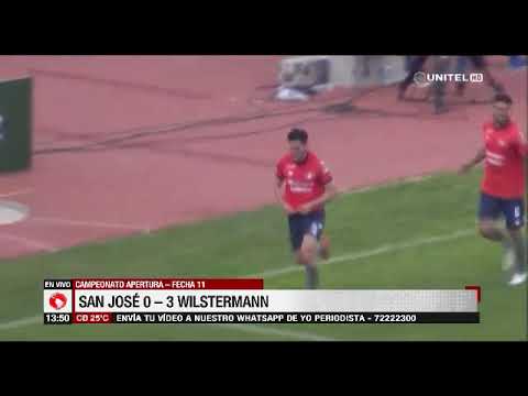 Apertura, fecha 11: San José 0-3 Wilstermann