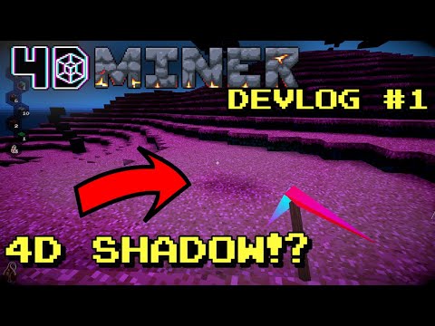 4D Miner Devlog #1: New Lighting and World Generation!